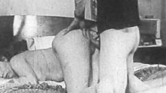 Authentic Vintage Porn 1950s – Shaved Pussy, Voyeur Fuck