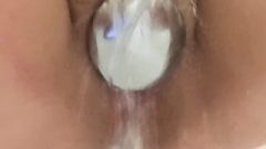 Shower A Blowjob Play And Orgasm[dont Mind Unshaven Pussy]