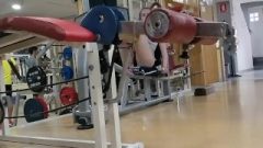 Teen Candid Gym In Shorts Shaved Pussy