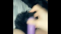Tinie Whore Fuck’s Herself With Sextoy